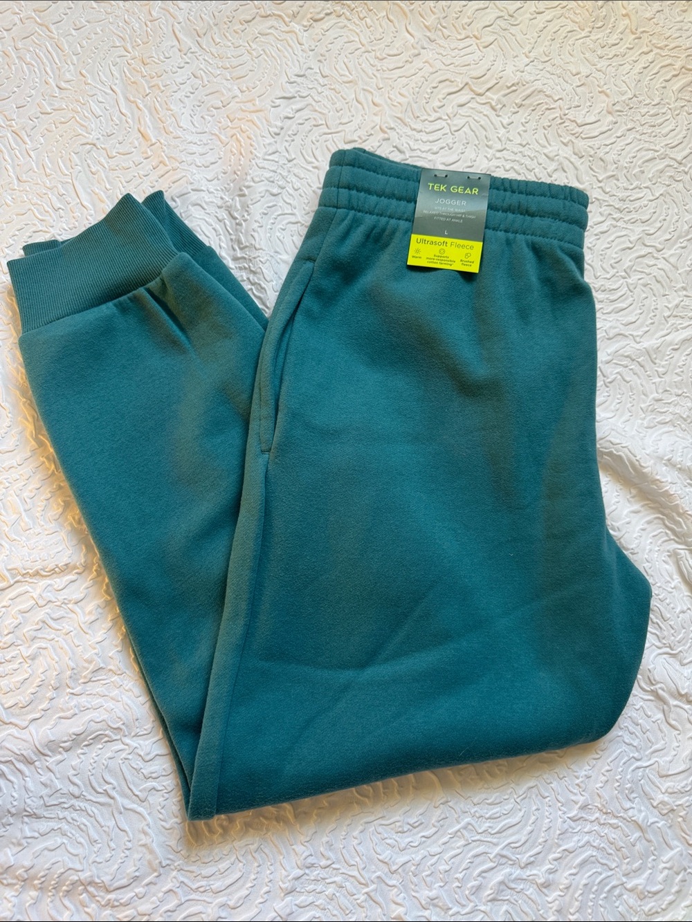 tek gear Teal Green Kids Fleece Joggers